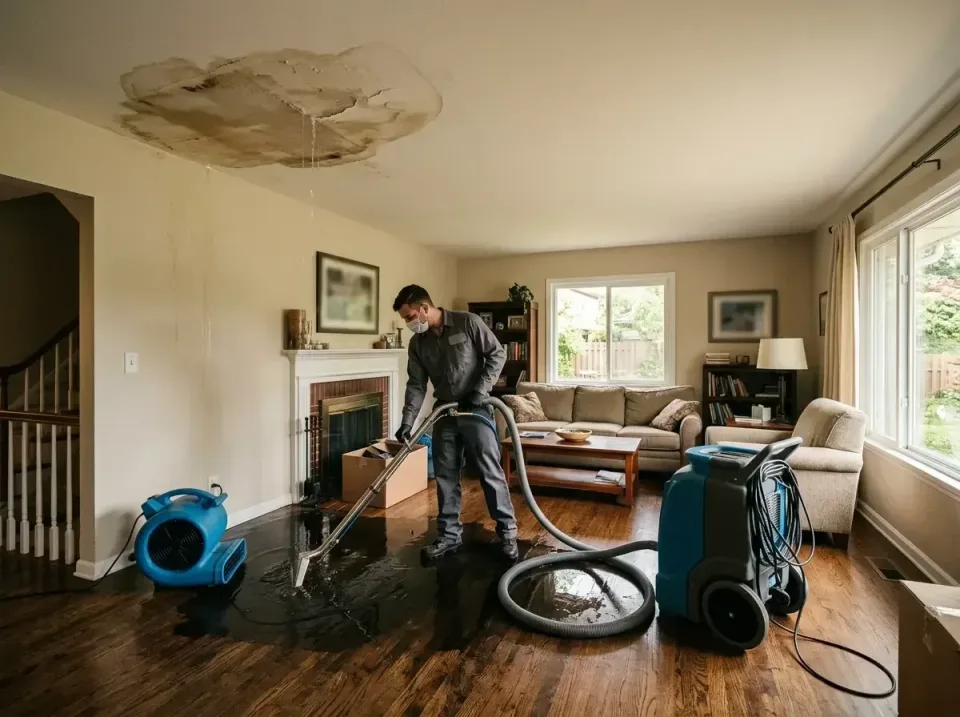 attic-pipe-burst-ceiling-drip-008 — frequently asked questions, Water Damage Restoration & Carpet Care in Pomona, NJ